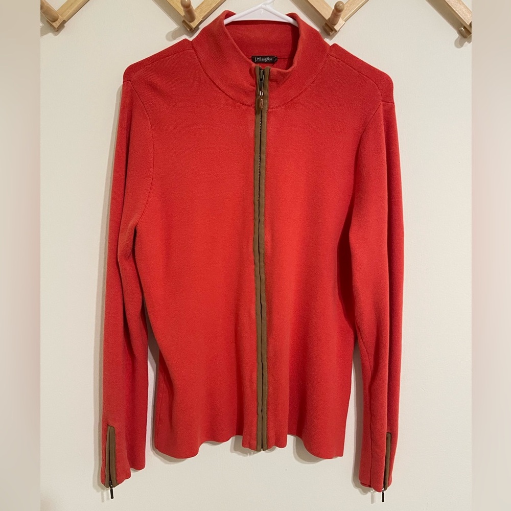 J.McLaughlin Full Zip Sweater Cardigan